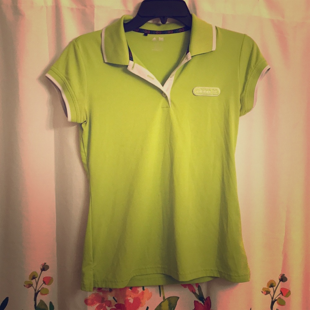 Green Adidas Polo